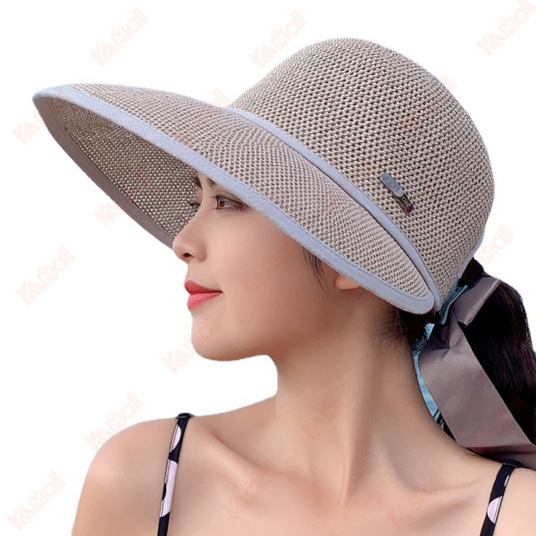 simple pretty gray summer hats